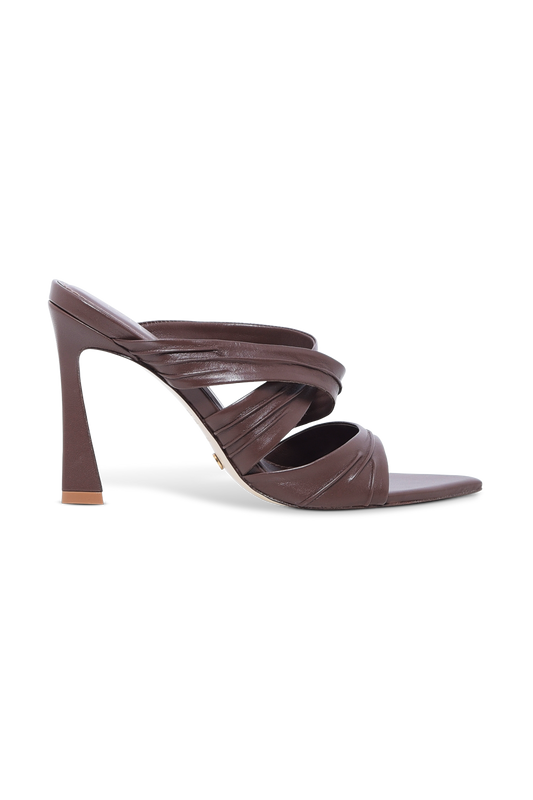 SANDÁLIA BIBI MARROM ESCURO