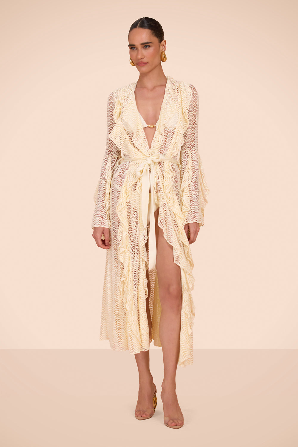 SAIDA DE PRAIA LONGA TELA WAVES OFF WHITE