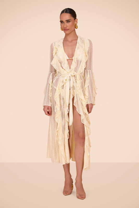 SAIDA DE PRAIA LONGA TELA WAVES OFF WHITE