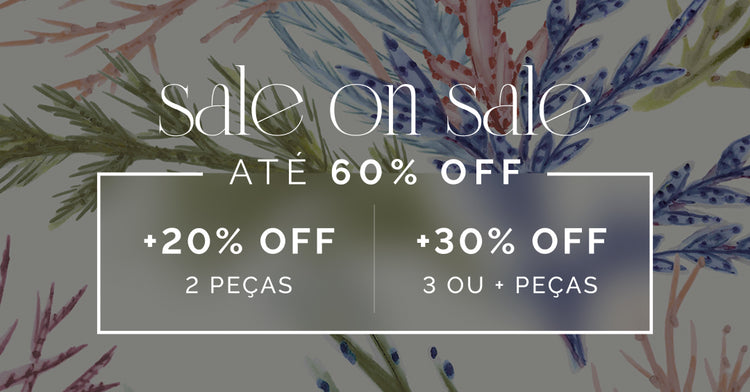 SALE SELEÇÃO TUDO 50% OFF