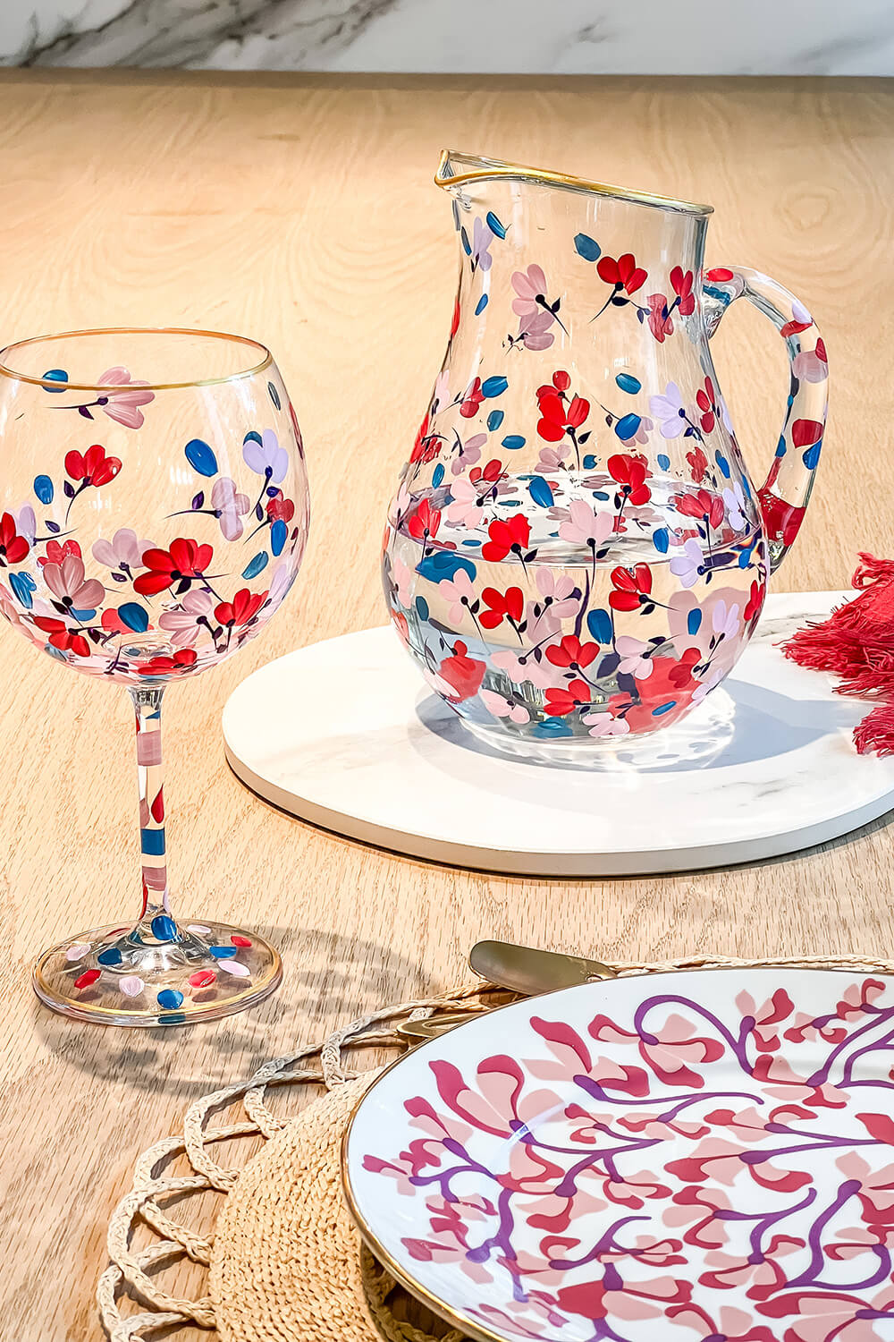 TAÇA ALTA HANA CRISTAL