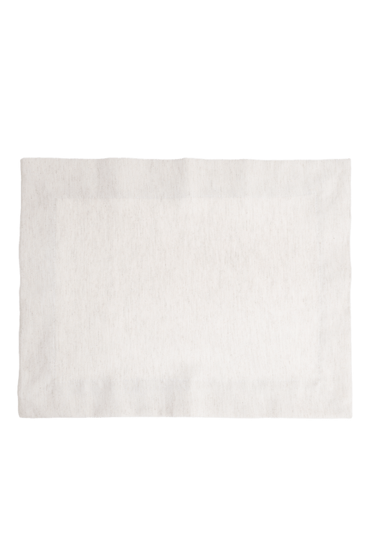 JOGO AMERICANO TULIP GARDEN (1 UNIDADE) BRANCO