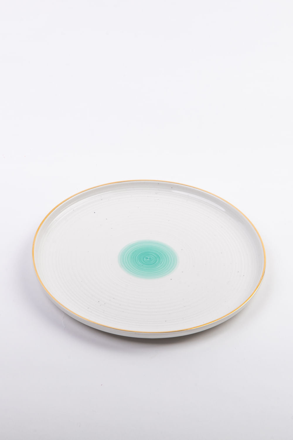 PRATO RASO DE SOBREMESA BOTÂNICA AZUL