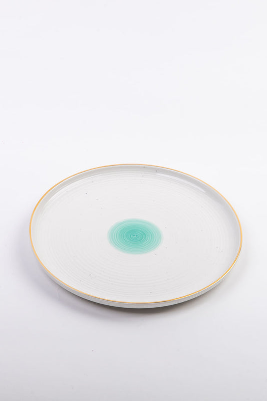 PRATO RASO DE SOBREMESA BOTÂNICA AZUL