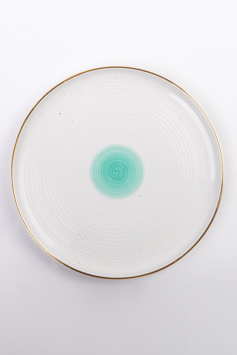 PRATO RASO DE SOBREMESA BOTÂNICA AZUL