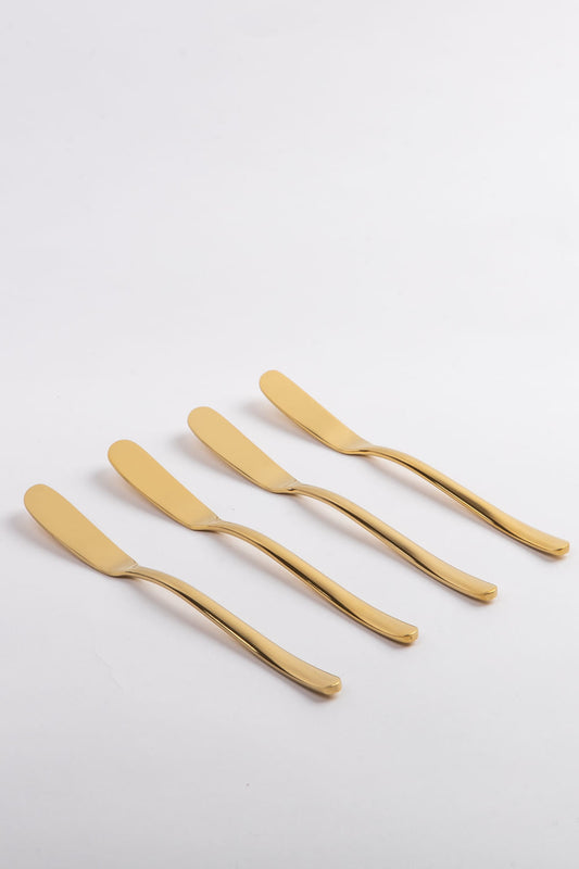 Set de espátulas  dourado