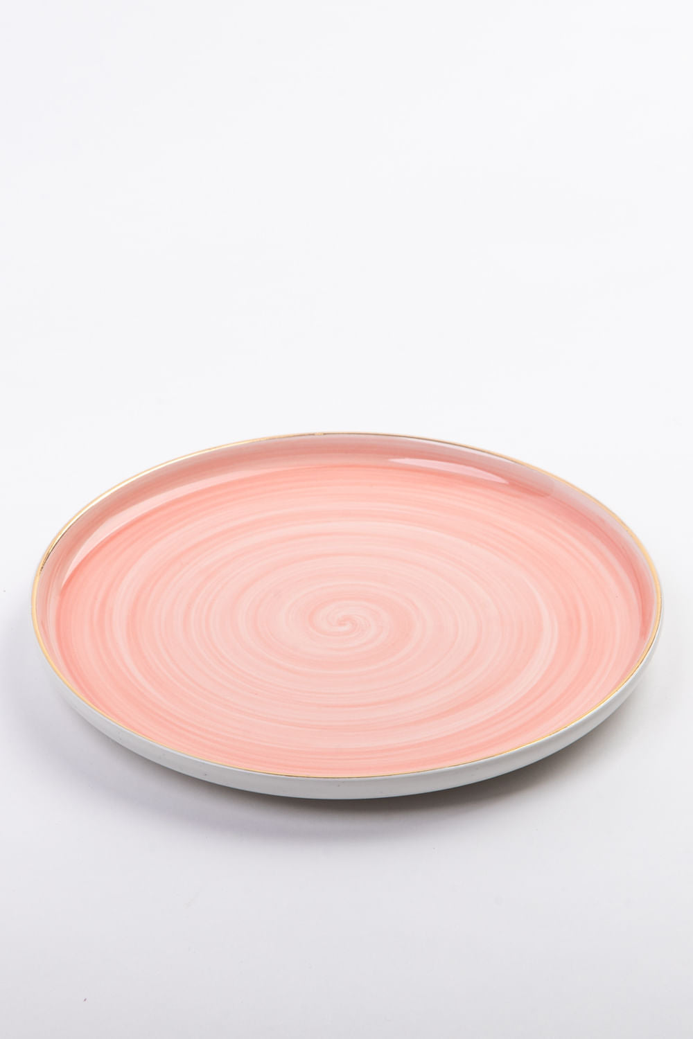 PRATO RASO DE SOBREMESA BOTÂNICA ROSA