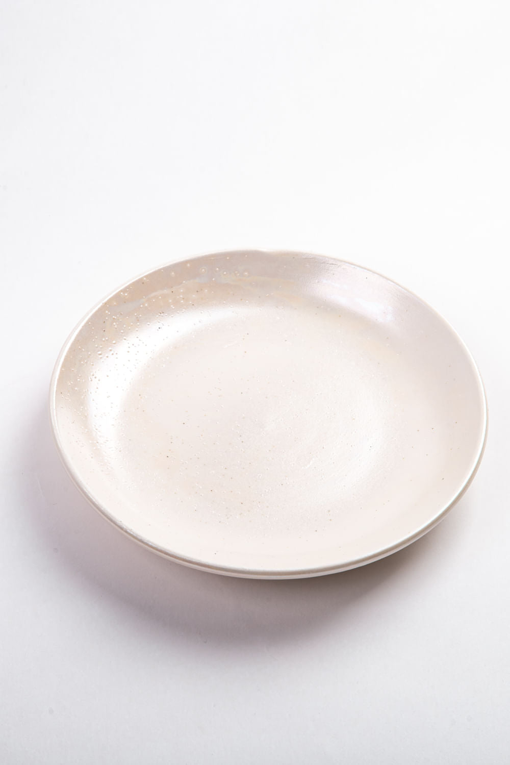 PRATO DE SOBREMESA PÉROLA BRANCO