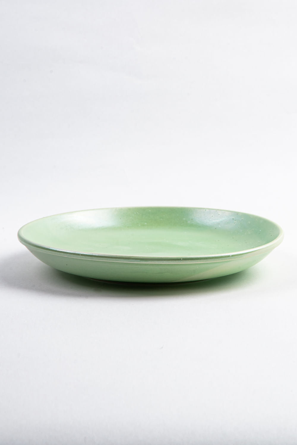 PRATO DE SOBREMESA PÉROLA VERDE