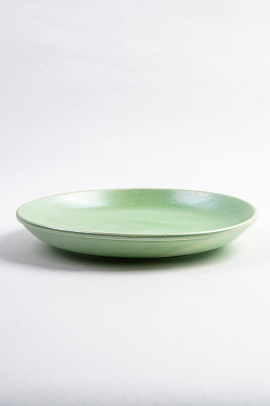 PRATO DE SOBREMESA PÉROLA VERDE