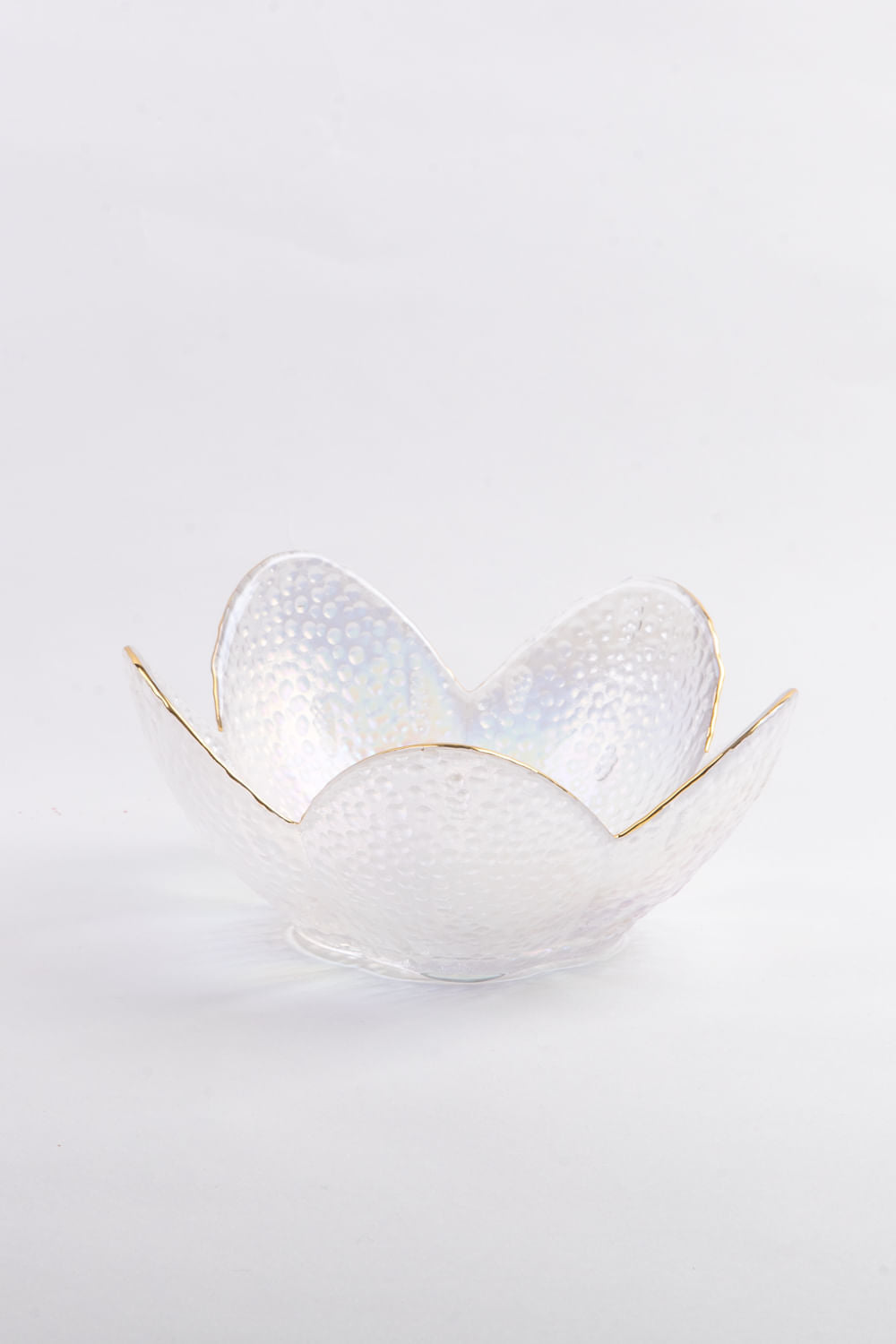 BOWL FLOR PEQUENO BORDA DOURADA SOPRO FURTA COR