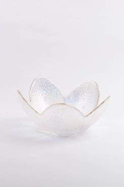 BOWL FLOR PEQUENO BORDA DOURADA SOPRO FURTA COR