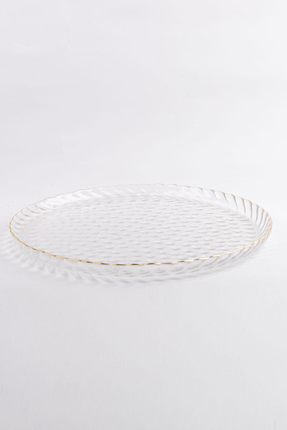 SOUSPLAT GRANDE BORDA DOURADA SOPRO CLEAR GOLD