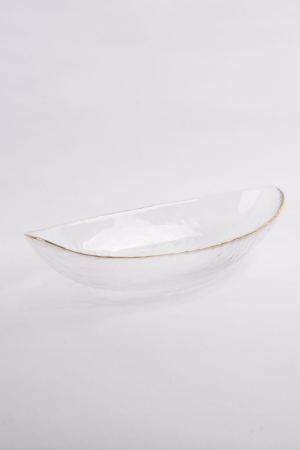 TRAVESSA BORDA DOURADA SOPRO CLEAR GOLD