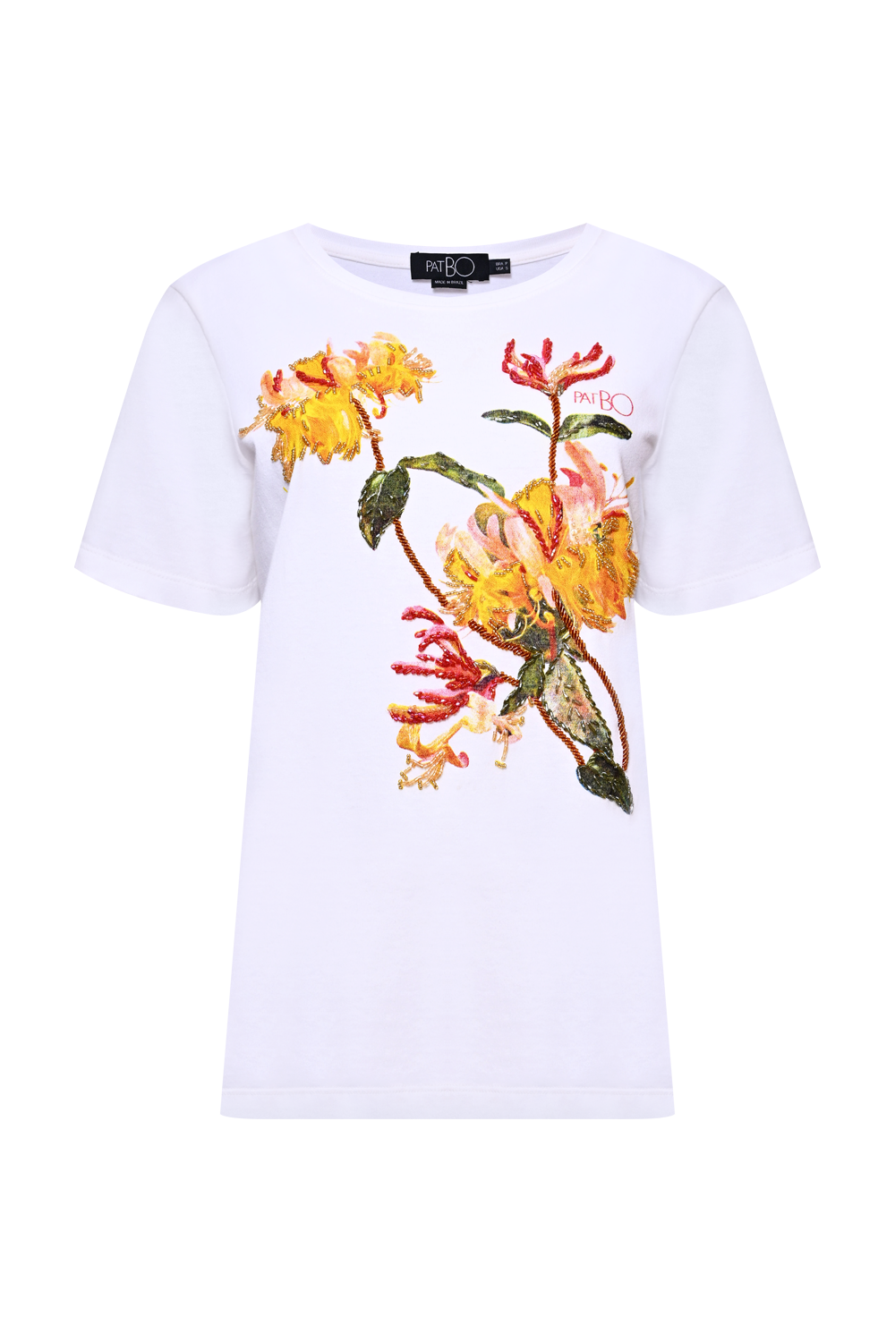 T-SHIRT HONEY FLOWER OFF WHITE