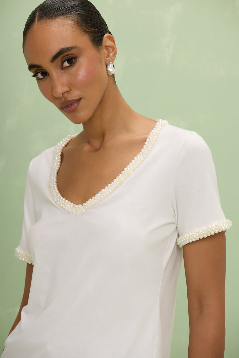 T-SHIRT TEE LOTUS OFF WHITE