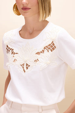 T-SHIRT TEE IRIS OFF WHITE