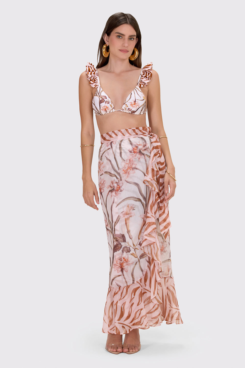 SAIDA DE PRAIA LONGA NARCISSUS OFF WHITE