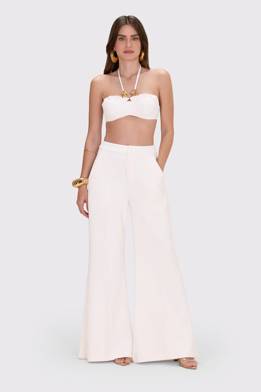 CALÇA BREEZE JACQUARD OFF WHITE