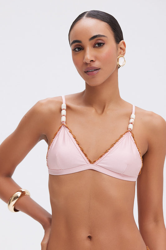 TOP LAGOA LYCRA ROSA