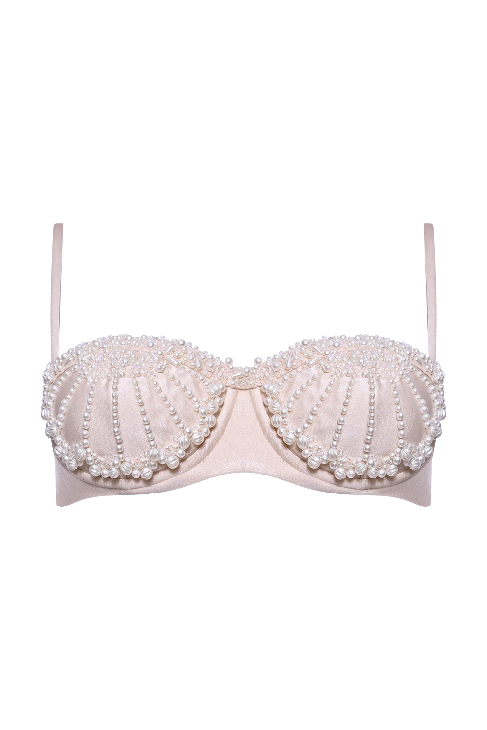 TOP DE BIQUINI GOLDEN DUNE LYCRA OFF WHITE