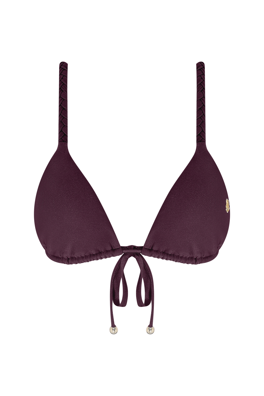 TOP BIQUÍNI GROOVY LYCRA VERMELHO ESCURO