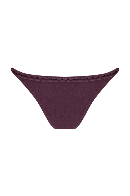 CALCINHA DE BIQUÍNI GROOVY LYCRA VERMELHO ESCURO