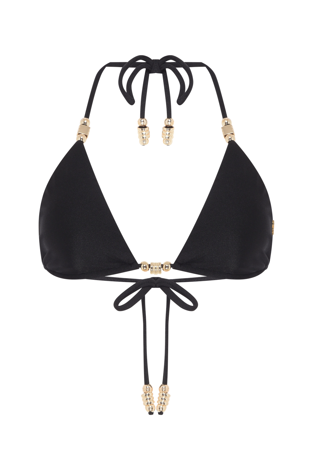 TOP DE BIQUINI JADE LYCRA PRETO