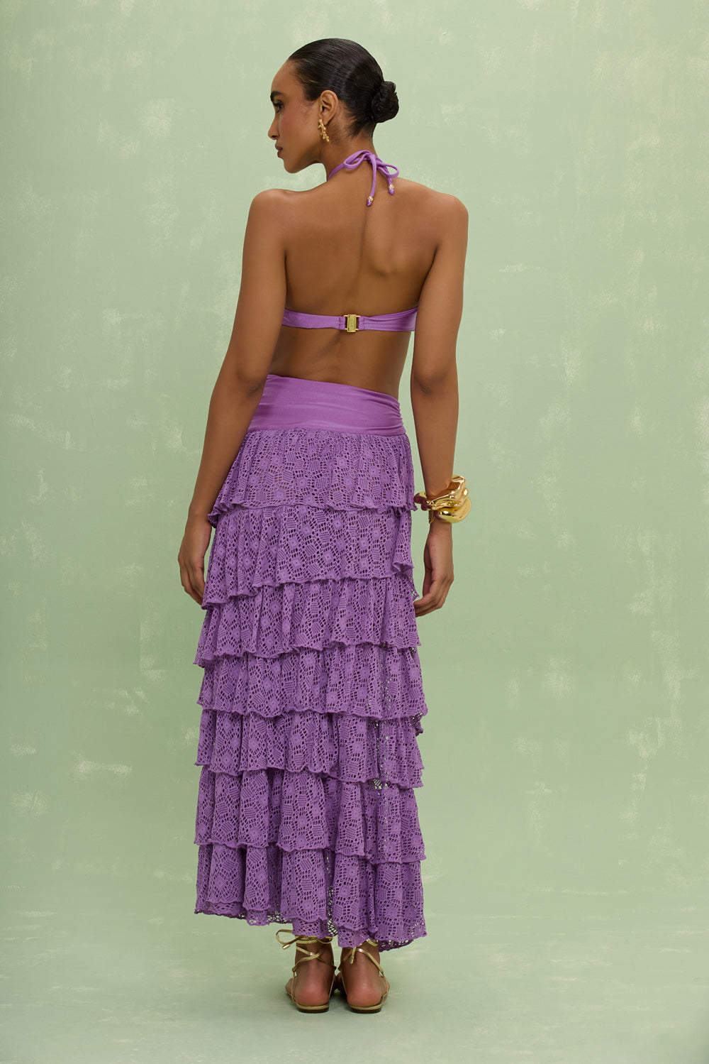 SAIA LONGA MARTINA LYCRA LILAS