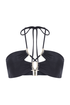 TOP DE BIQUINI MARTINA LYCRA PRETO