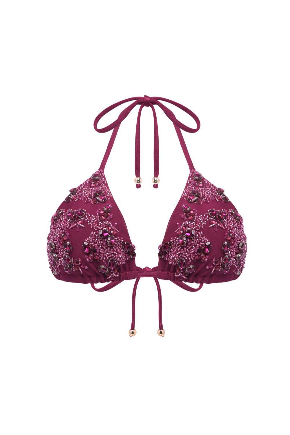 TOP DE BIQUINI SUNPETAL LYCRA  VERMELHO