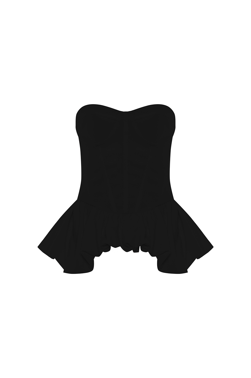 TOP CREPE MYSTIQUE  PRETO