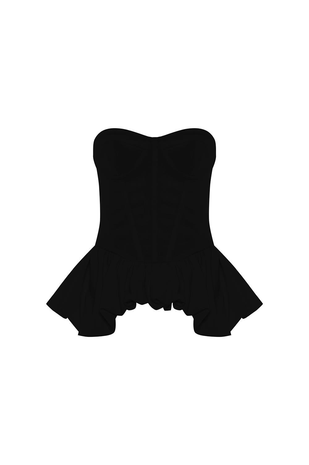 TOP CREPE MYSTIQUE  PRETO