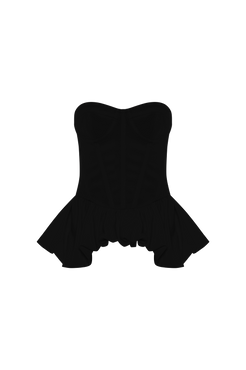 TOP CREPE MYSTIQUE  PRETO