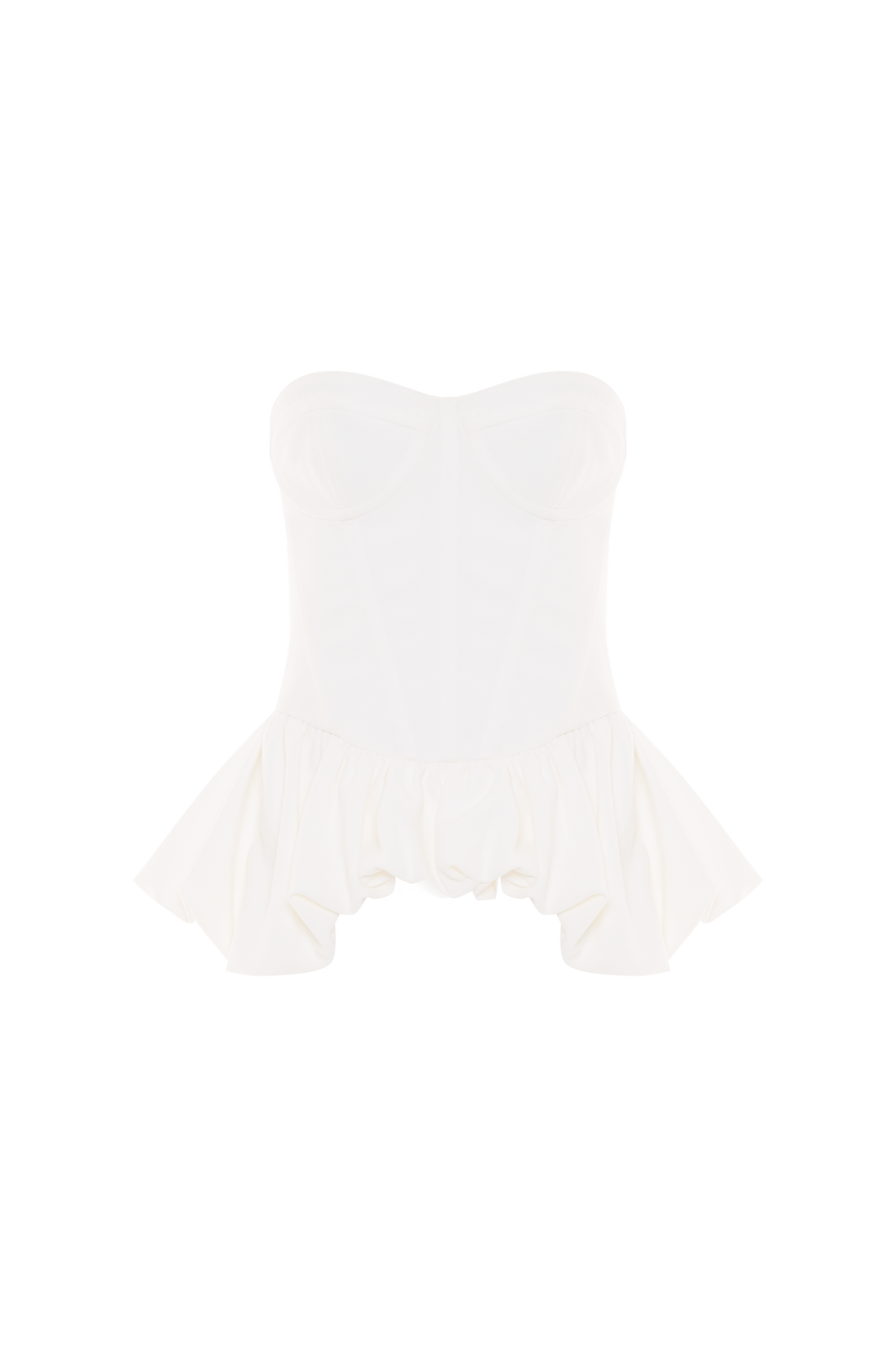 TOP CREPE MYSTIQUE  OFF WHITE