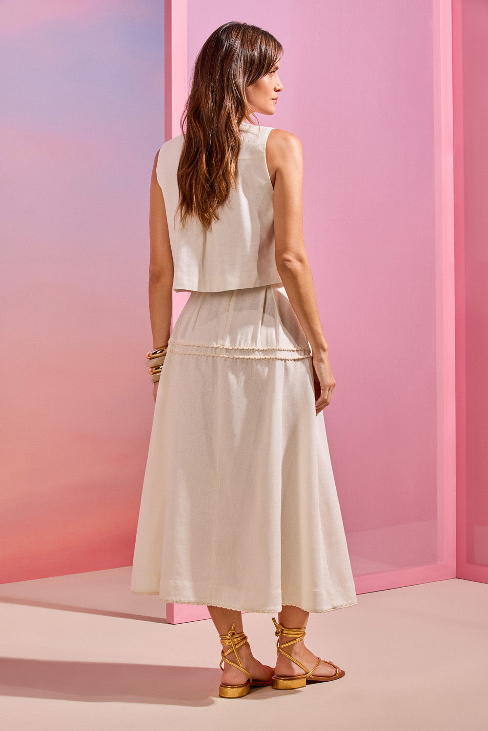 TOP LINHO TROPIC OFF WHITE