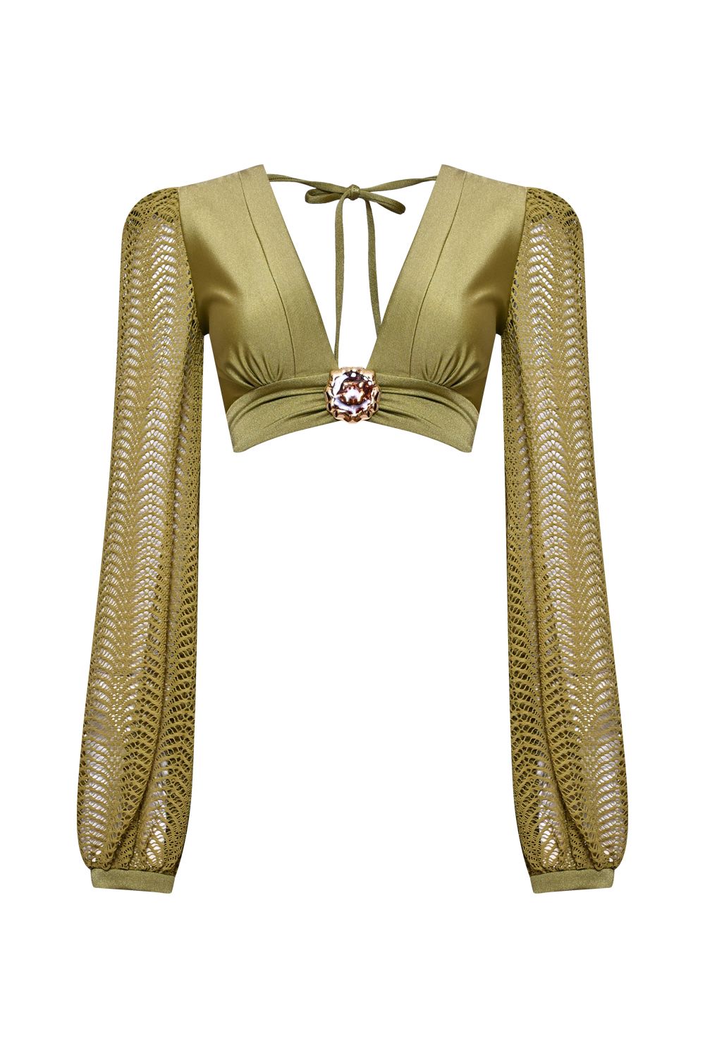 TOP TELA WAVES VERDE