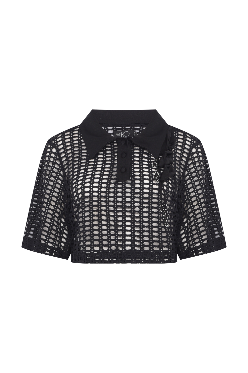 TOP TELA SELENE PRETO