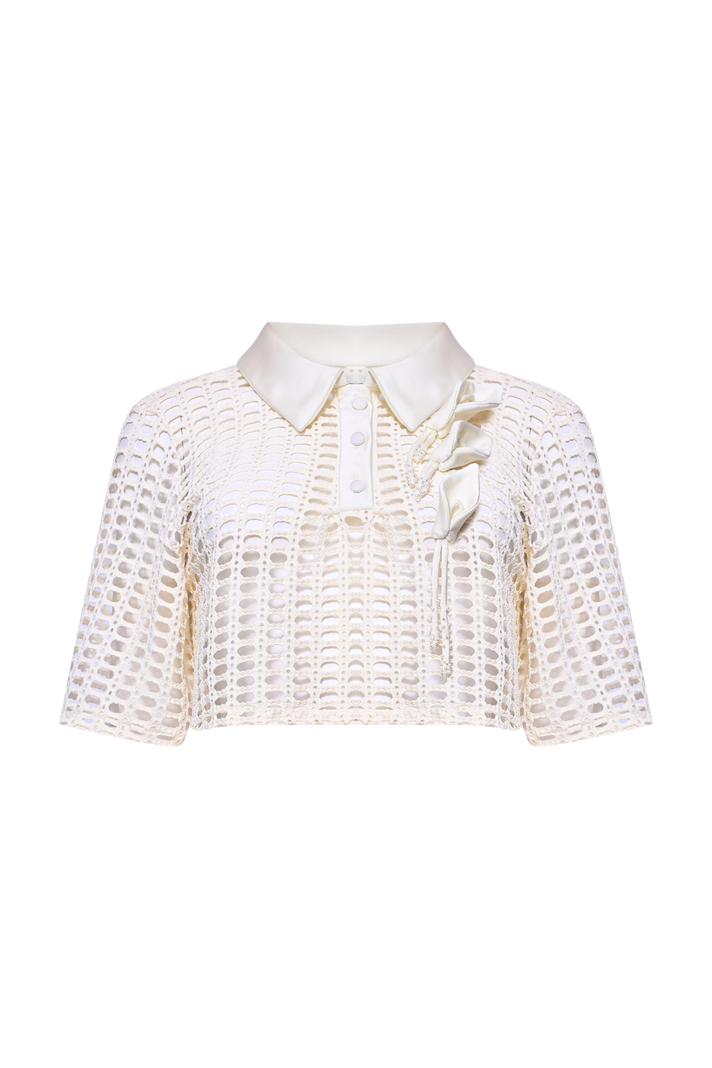 TOP TELA SELENE OFF WHITE