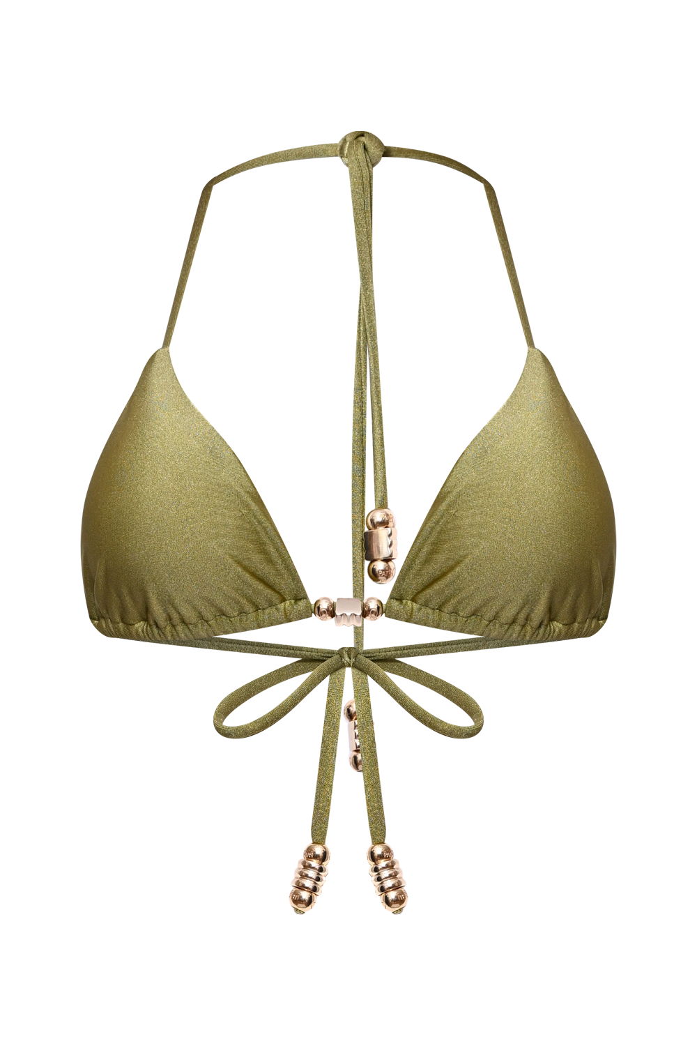 TOP DE BIQUINI JADE LYCRA VERDE