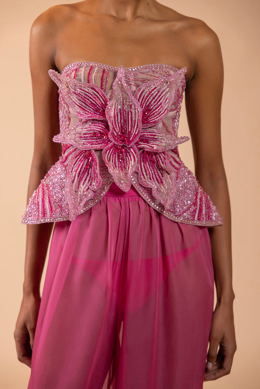 TOP AMELIA EMBROIDERY
 ROSA