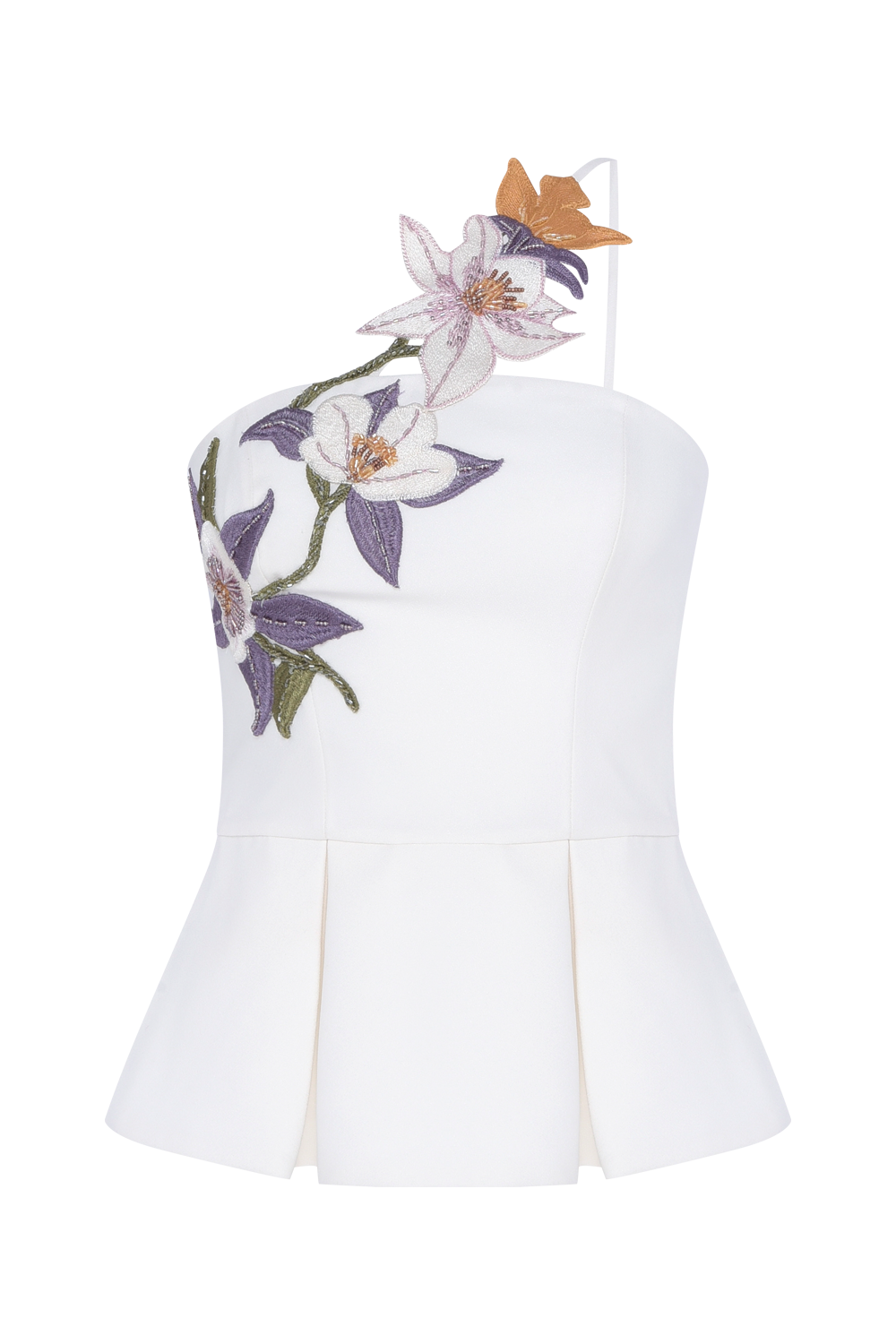 TOP CREPE NORMA OFF WHITE