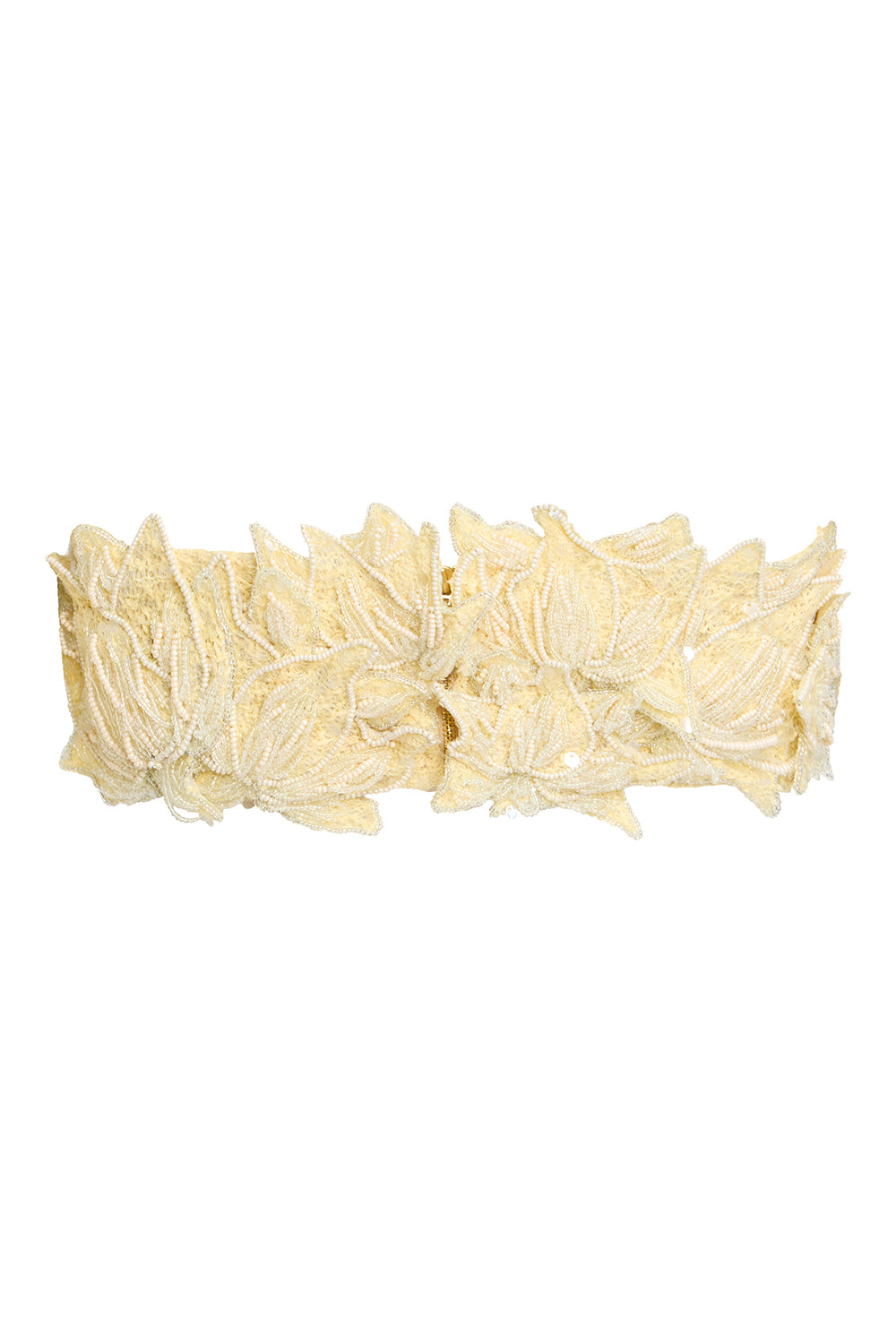 TOP IARA CROCHET AMARELO