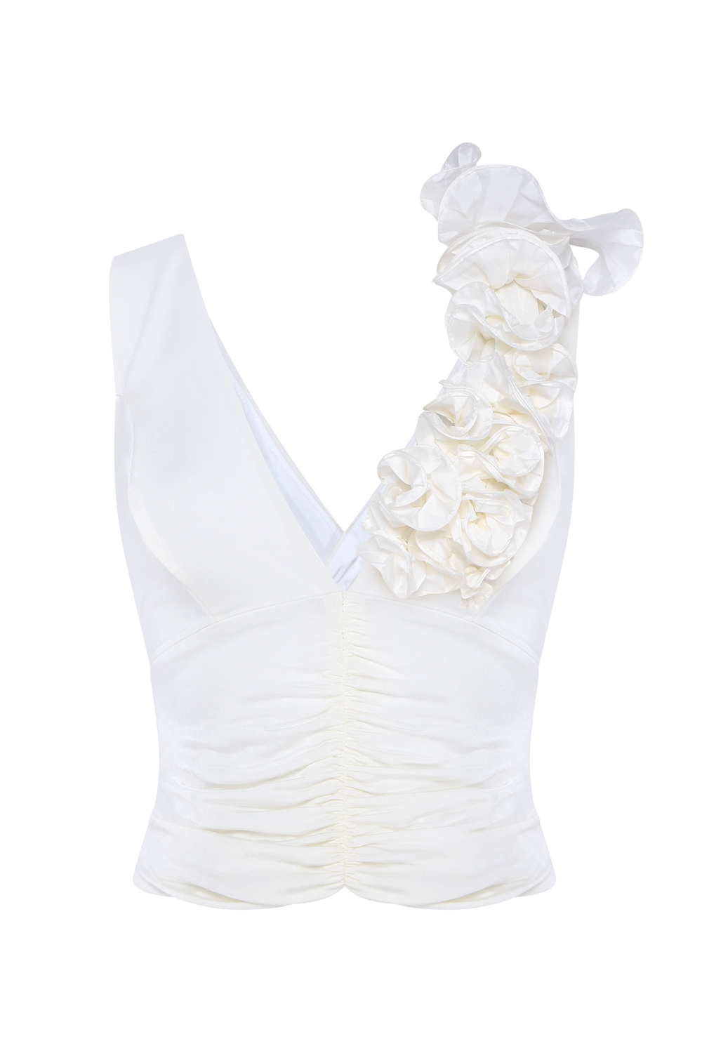 TOP JERSEY LEILA OFF WHITE