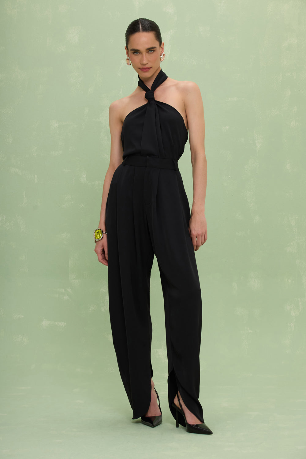 CALÇA CREPE BERTHA PRETO