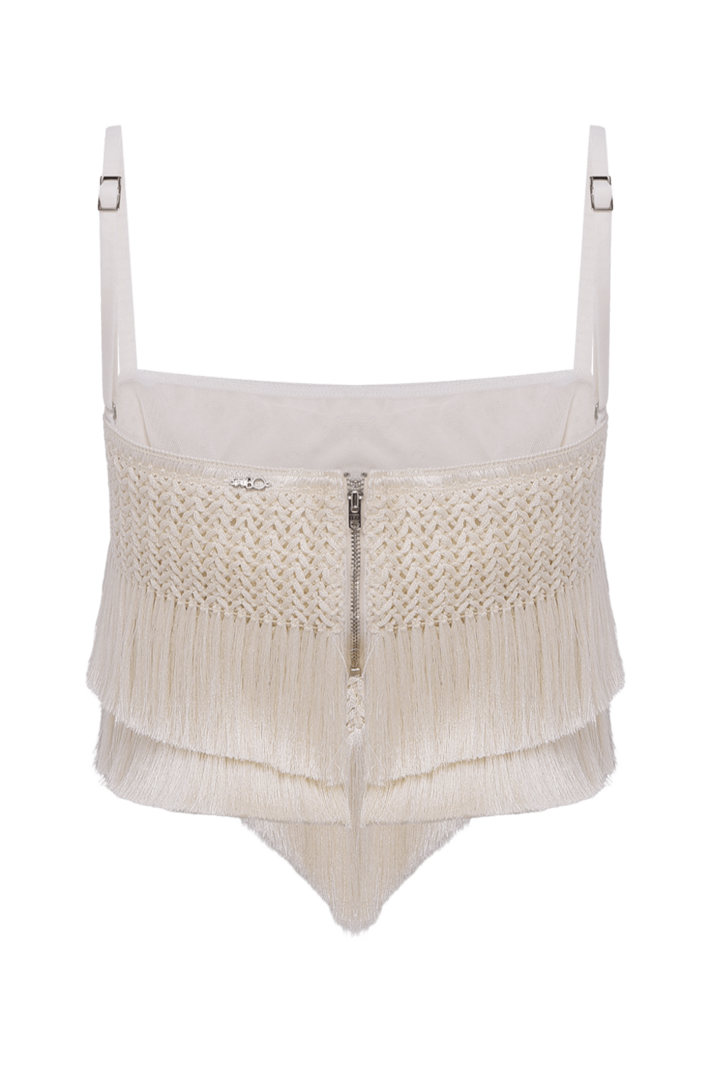 TOP AYLA FRINGE OFF WHITE