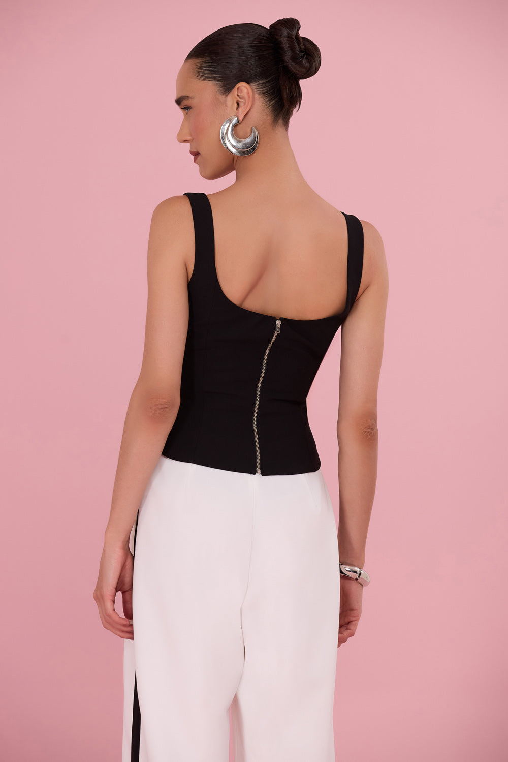 TOP CREPE NIRA PRETO