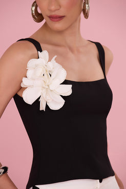 TOP CREPE NIRA PRETO