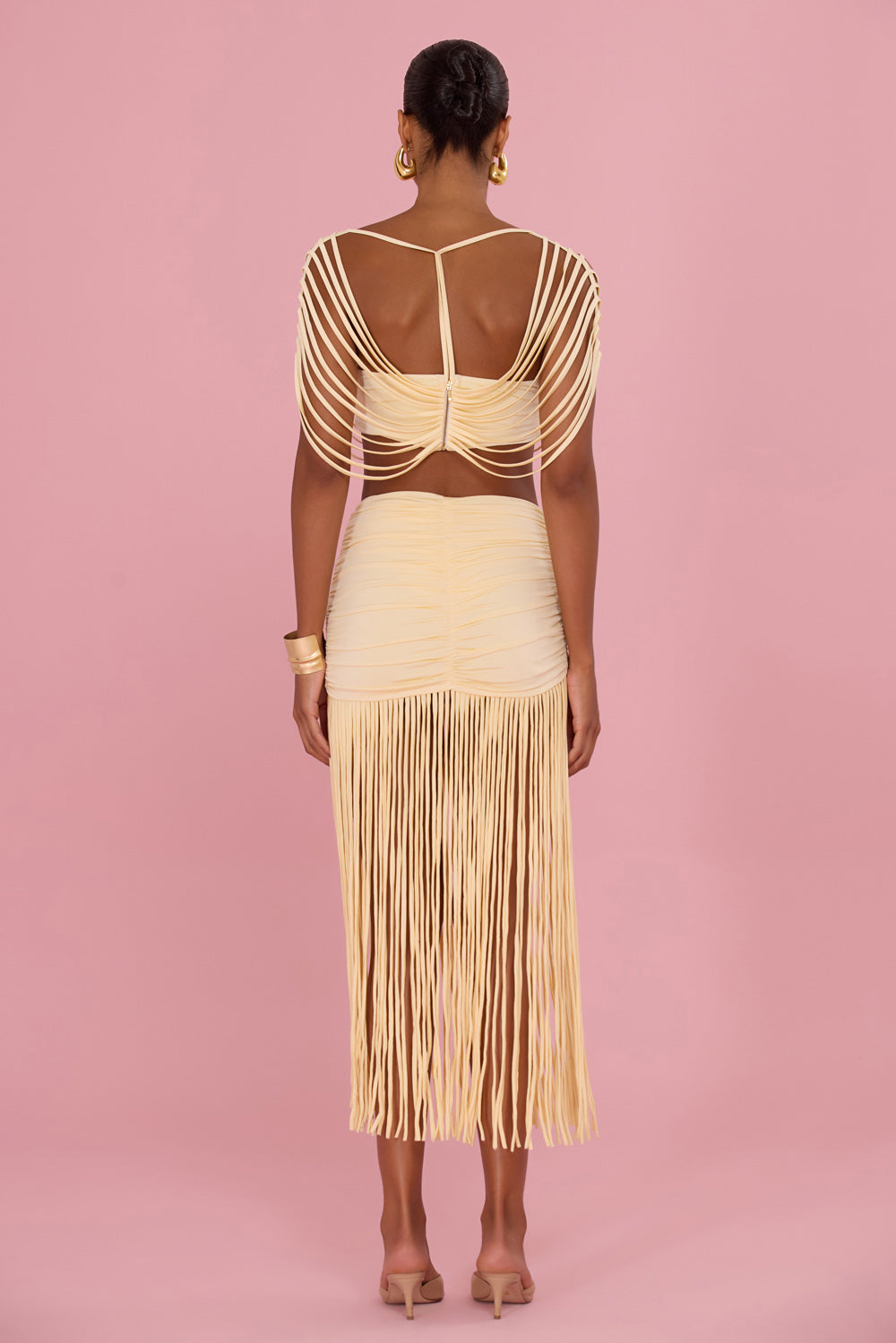 SAIA LONGA LYRIA JERSEY OFF WHITE