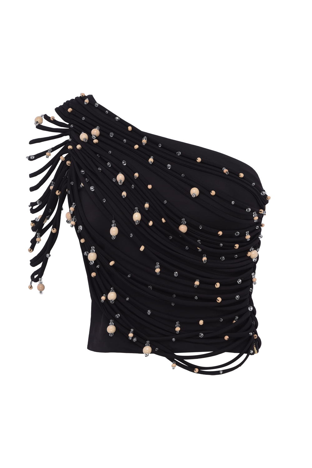 TOP LYRIA JERSEY  PRETO